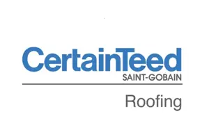 CertainTeed Saint-Gobain logo with Roofing text.