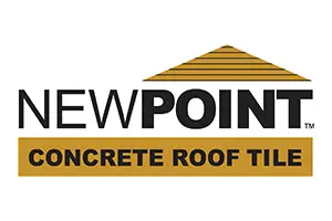 Logo for a concrete roof tiles company named New Point.